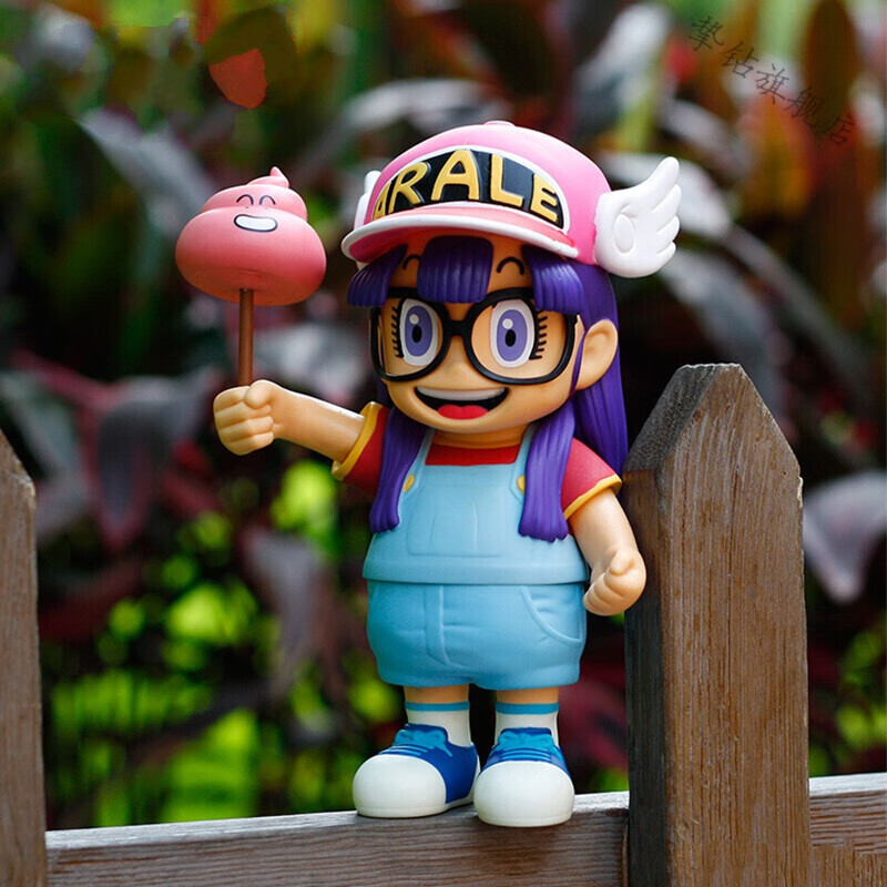 挚钻精品 阿拉蕾iq博士小云小雨动漫玩具女生生日办公摆件 黄帽阿拉蕾