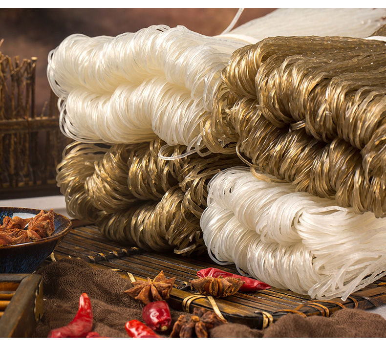 湖南特产农家红薯粉条重庆酸辣粉条粗圆粉条2-6斤装火锅粉条 青色红薯