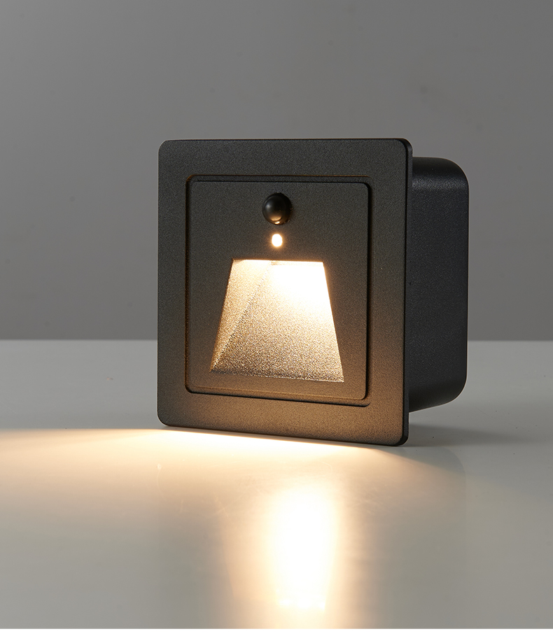 小米mi生态米家通用楼梯感应灯户外86型嵌入式光控人体感应楼梯踏步