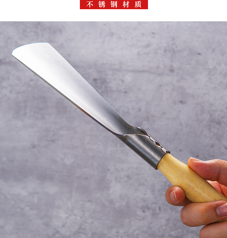 挖坑神器不锈钢小铲子种花工具挖野菜养种花小铲子园艺盆栽挖土迷你小