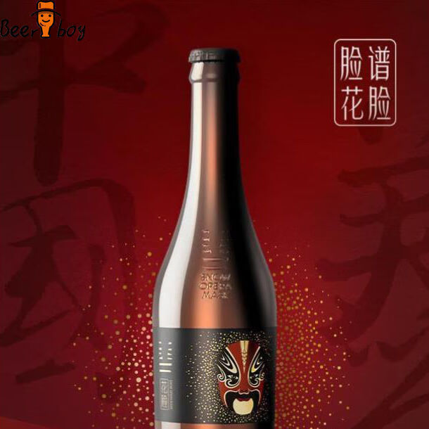 脸谱啤酒花旦花脸418ml12瓶沈阳特产花旦6瓶