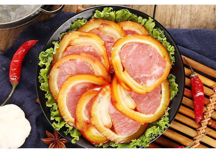 香肘卷肘花熟食真空即食山东特产火腿卤味下酒菜休闲零食批发300g香肘