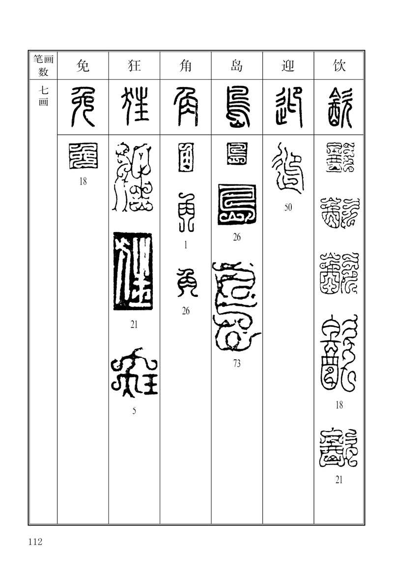 《常用鸟虫篆书法字典 书法篆刻工具书系列 鸟虫篆鸟虫书篆体常用字