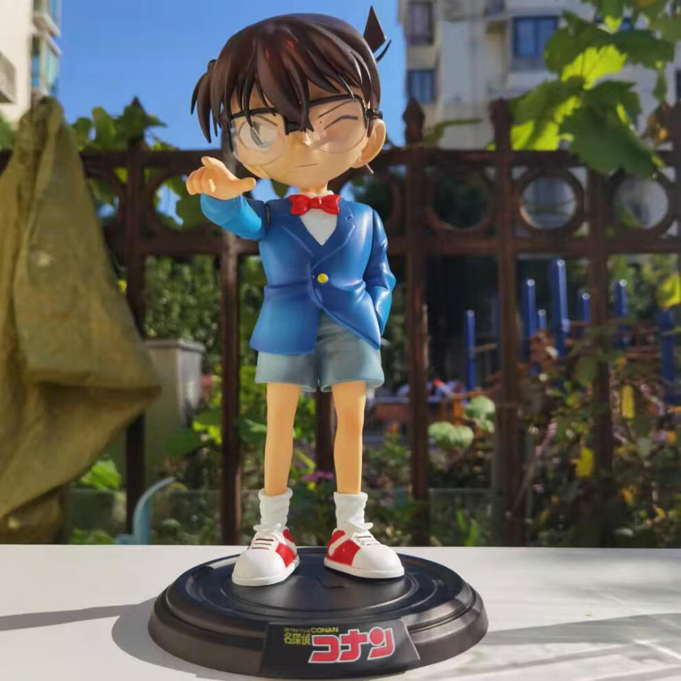 高达模型国产lk柯南 工藤新一1/4gk雕像模型摆件盒装玩偶动漫礼物自营