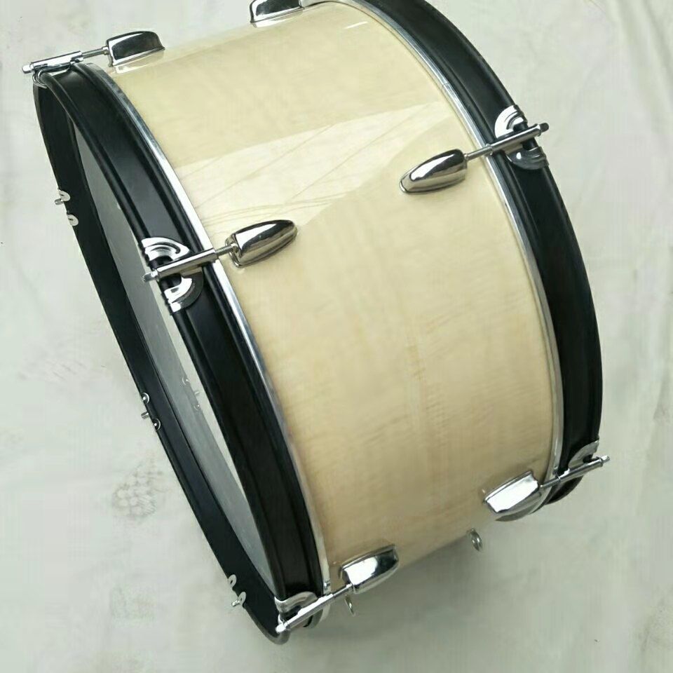 乐器大军鼓乐器24寸军鼓虎豹纹木纹军鼓乐队鼓打击乐器军鼓18英寸鼓面