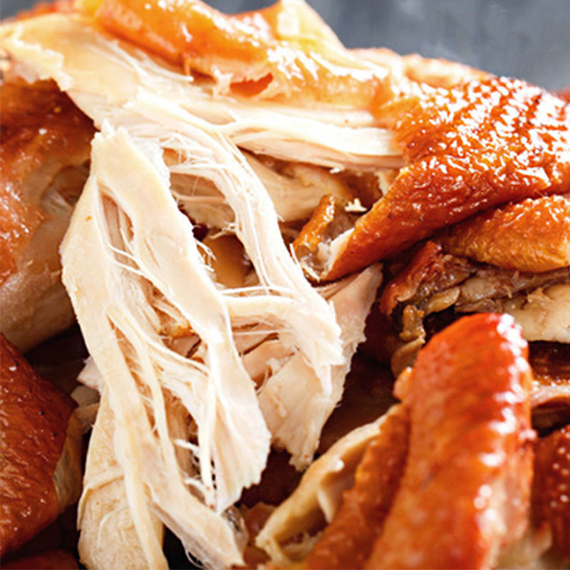 沂南大庄烧鸡 山东临沂 沂蒙山特产 草鸡小公鸡 2只礼盒装送礼 500g*2