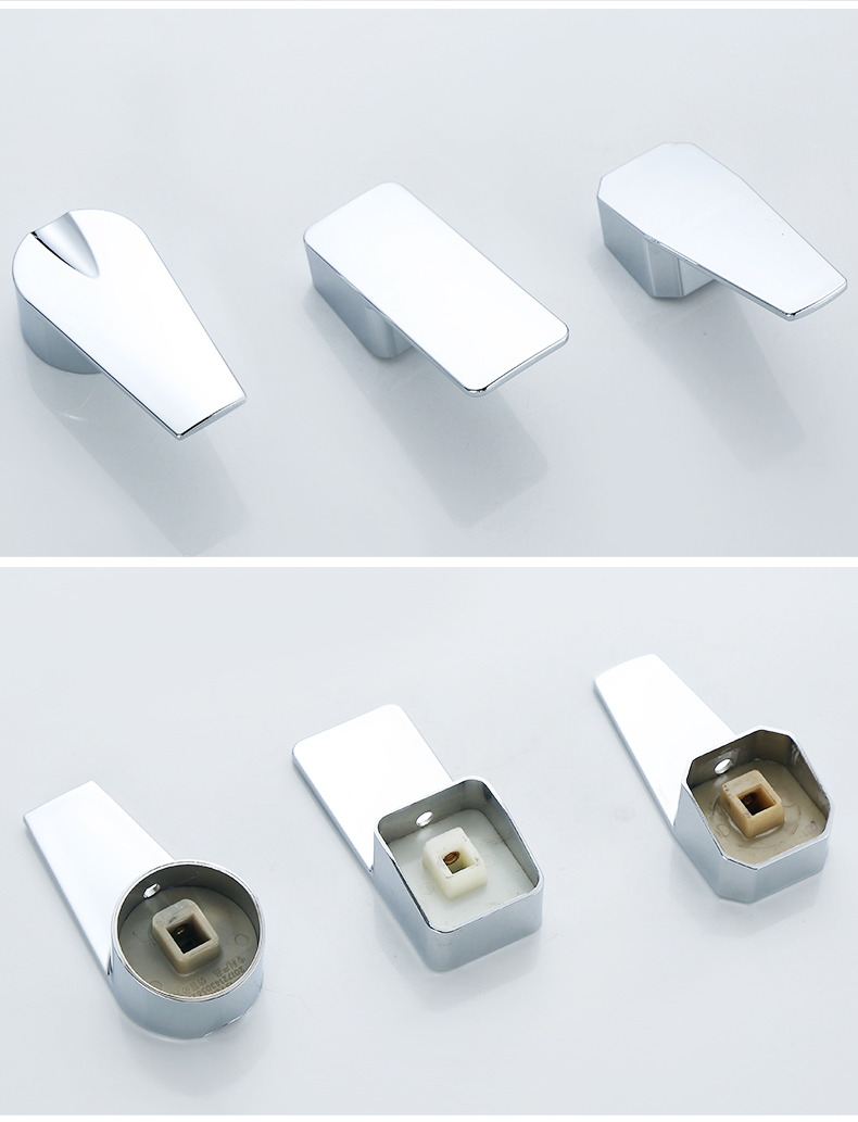 面盆厨房水龙头冷热开关把手淋浴花洒混水阀手把手柄卫浴维修配件35a1