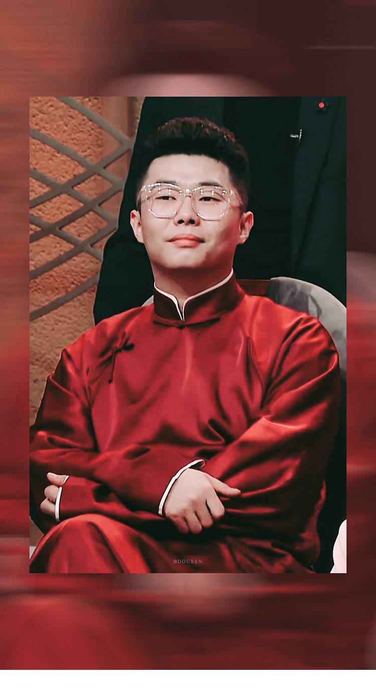 支持国货·现货子安德云社周九良同款眼镜框透明大圆框学生蓝光无