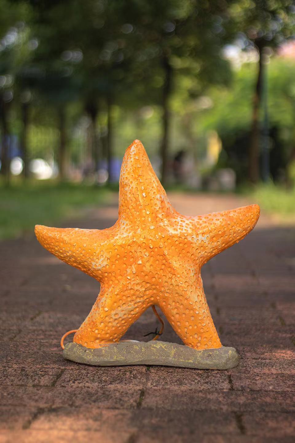 半语banynled户外景观灯海星灯海洋生物发光亮化灯饰海洋装饰亮化工程