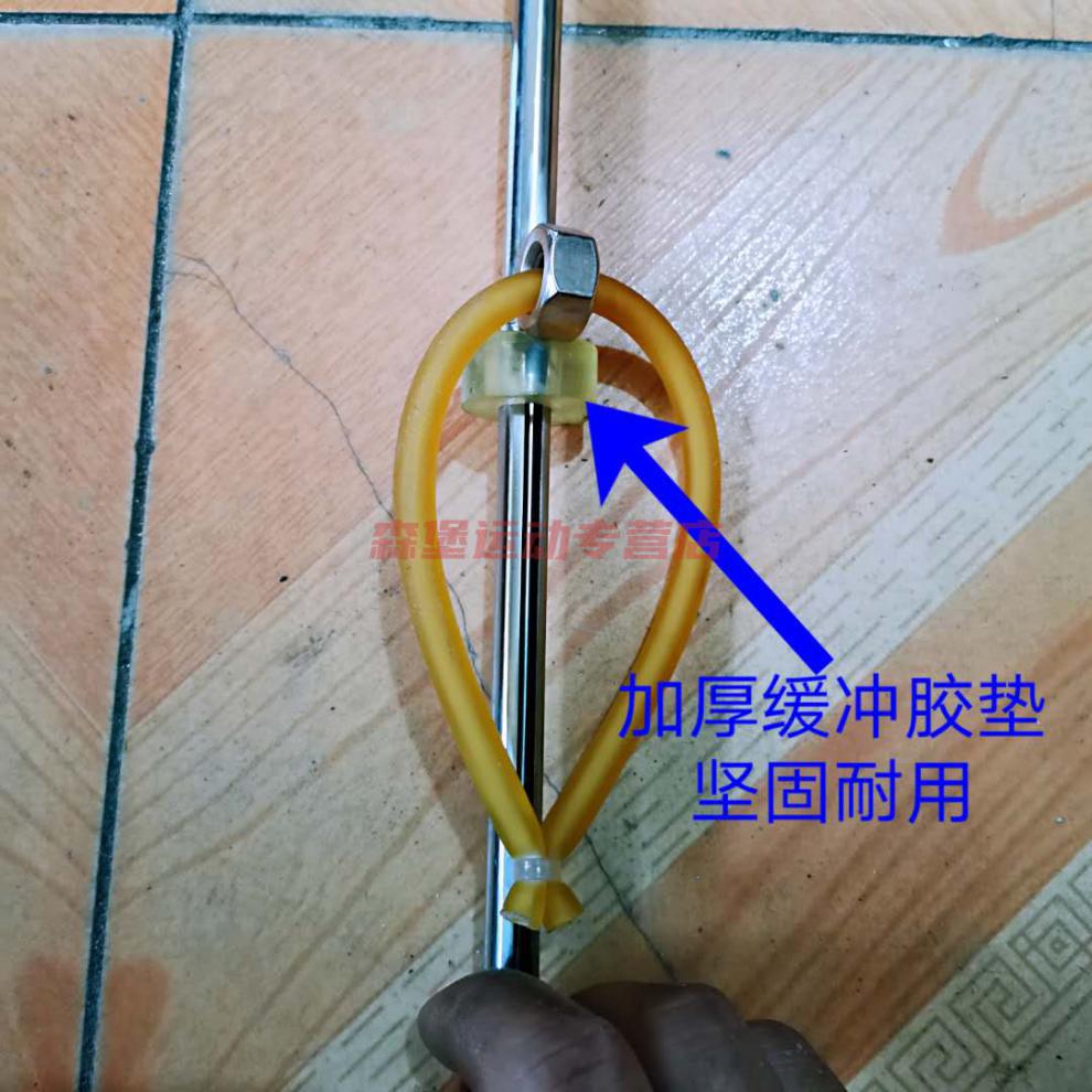 304不锈钢潜水鱼枪捕鱼工具弹射射鱼器皮筋手工锻打渔具豪华线轮版