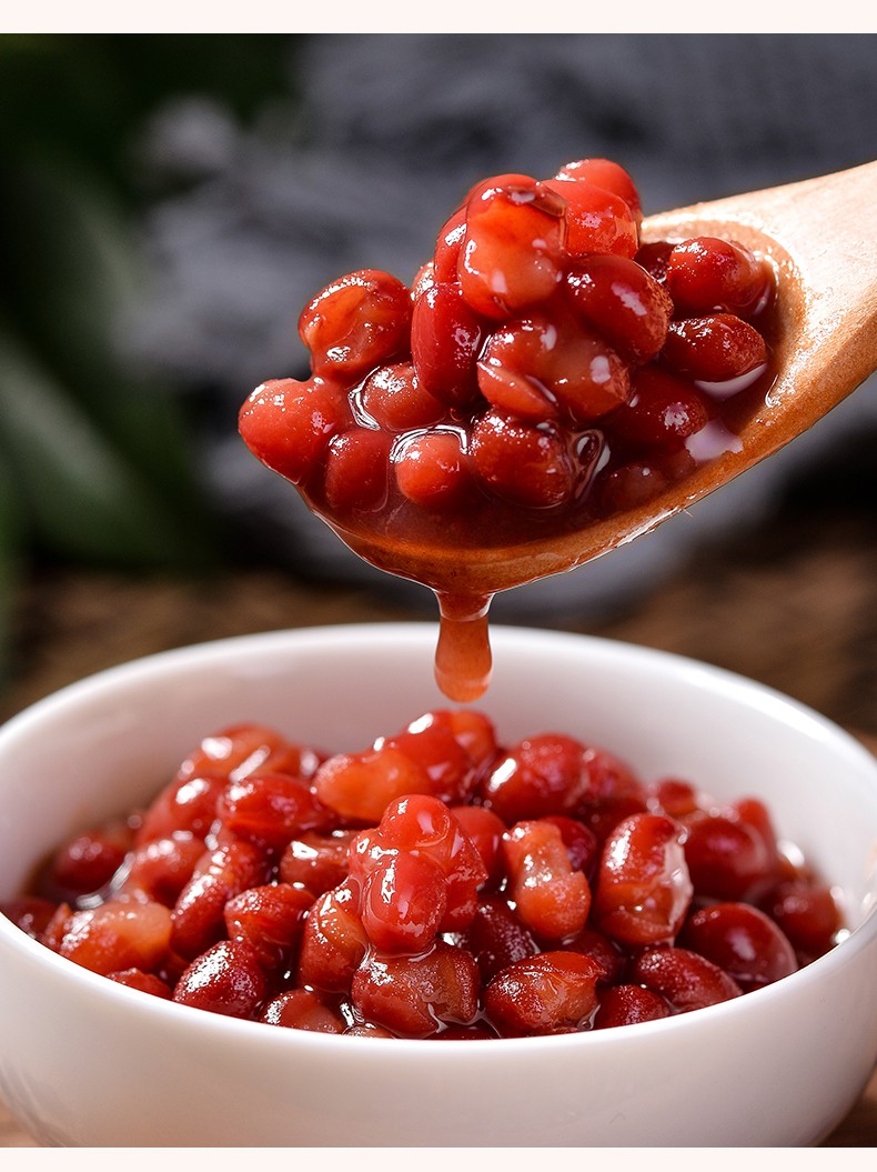 红豆罐头920g罐即食糖水红豆酱甜品奶茶店专用原材料家用商用