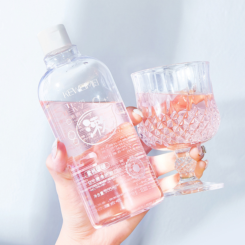 可维美500g益生菌清凉薄荷胠口气清洁牙垢口腔护理蜜桃香味漱口水蜜桃