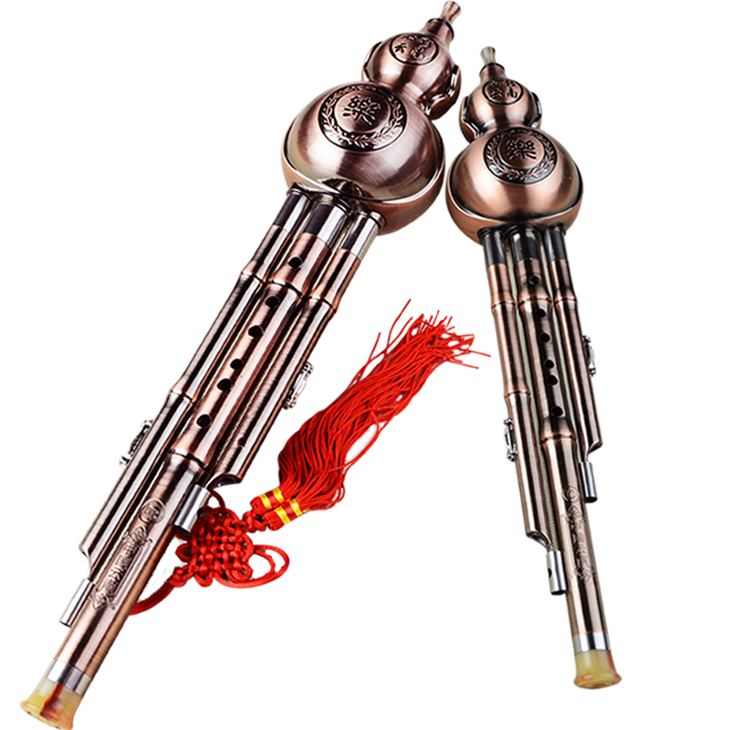 工厂直发葫芦丝乐器c调降b调初学儿童学习葫芦丝学生演奏款葫芦笛配盒