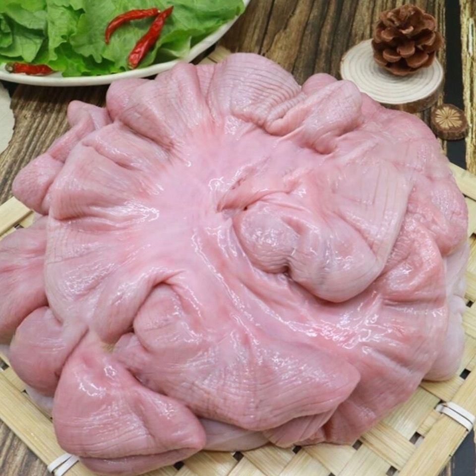 迈啃吱(maikenzhi)新鲜猪花肠,脆肠,生肠, 猪房子猪子宫猪胎盘猪脆肠