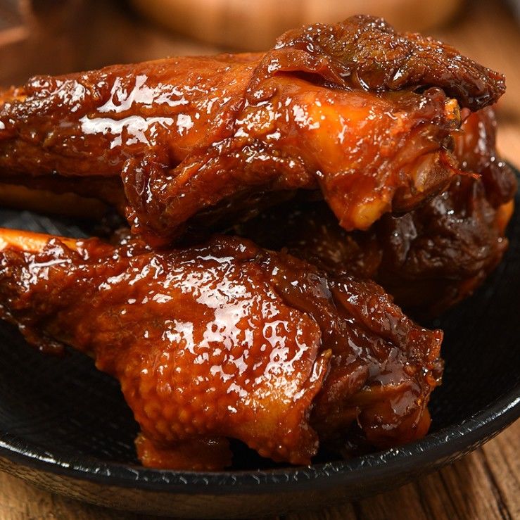 盐焗鸭腿鸡腿800g20袋小腿王卤味熟食休闲零食5袋10袋 盐焗鸭腿1袋