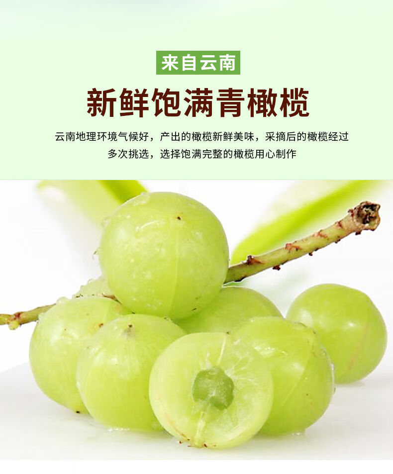 云南特产 茂老表滇橄榄果脯200g克瓶装 云南甜橄榄干无核果肉 三罐