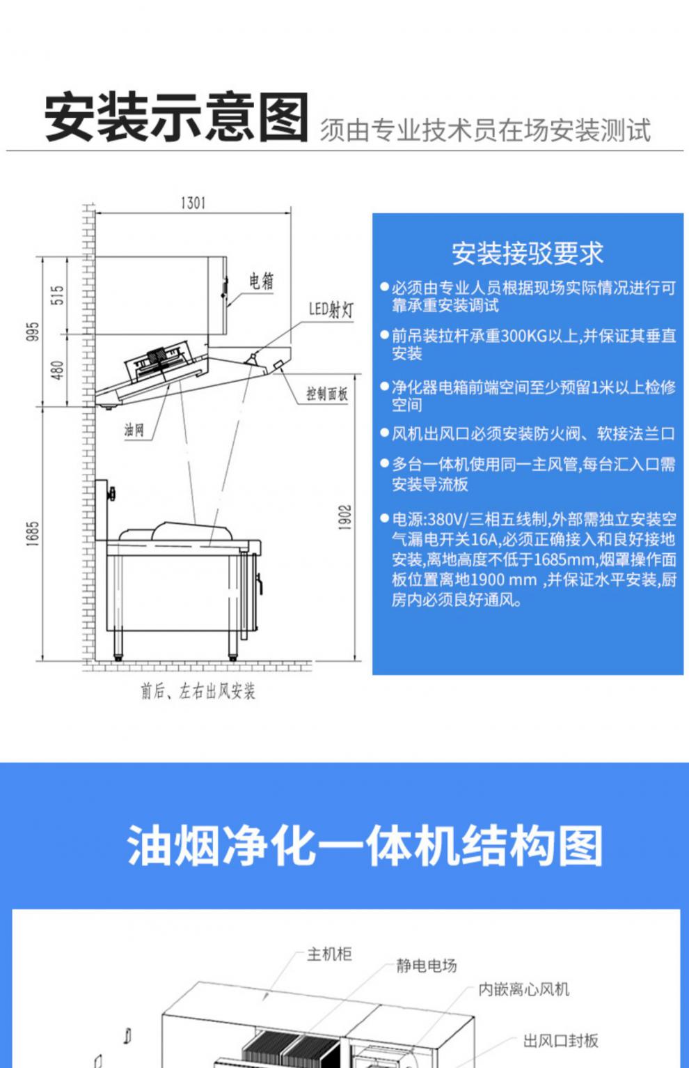 侧吸式油烟机安装方法图片