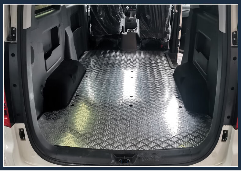 江淮星锐m3plus瑞风m4m3耐磨铝板花纹板铺车厢底板脚垫拉货不生锈江淮