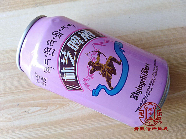 西藏林芝啤酒西藏林芝藏缘世博版青稞酒拉萨纯生啤酒喜孜米酒咂酒16瓶