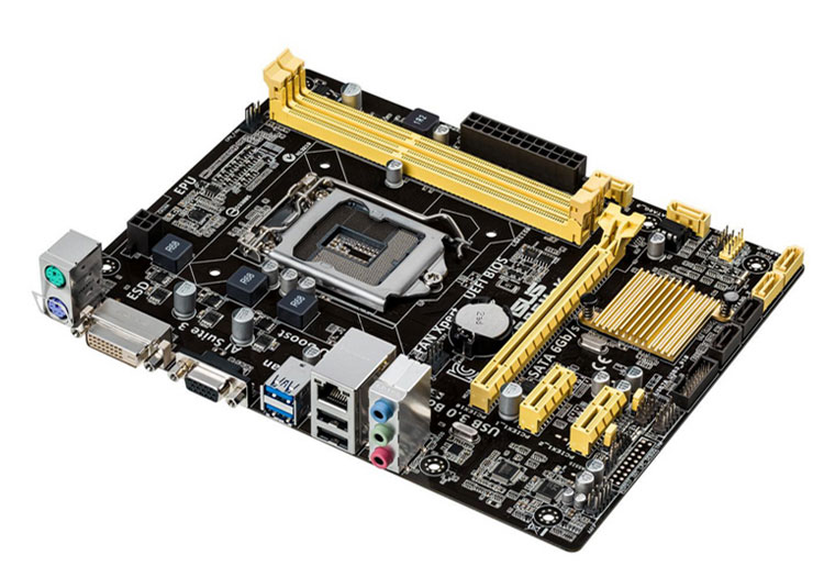 全新asus/华硕b85m-f plus r2.