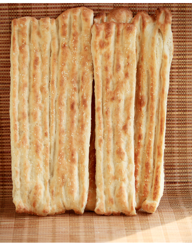 现卖现做 新鲜真空包装 山东手工香酥芝麻临沂大烤排小吃美食 2斤(100