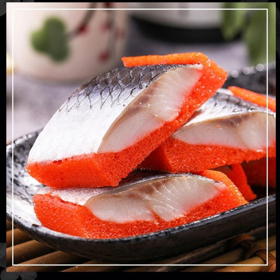 希鲮鱼籽西鳞鱼籽海鲜寿司刺身料理日式生鱼片原料大包装2红1黄