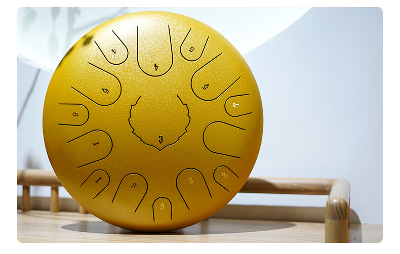 龟鼓弹唱器空灵鼓莲花入门初学者15音级乐器玄空鼓全音手碟鼓钢舌鼓