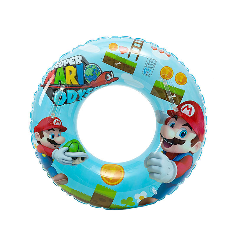 儿童游泳圈汪汪队长加厚带把手腋下圈3610岁小孩救生圈充气浮圈60汪汪