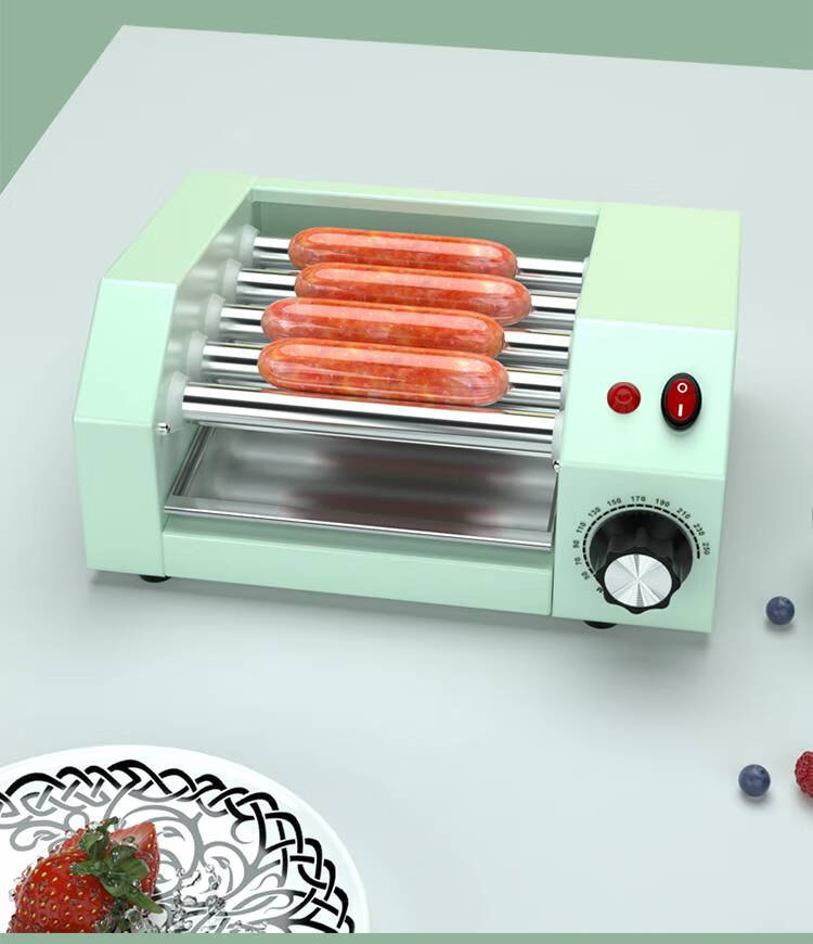 皮谱烤肠机器家用烤肠机家用小型烤肉肠丸子香肠全自动网红宿舍迷你