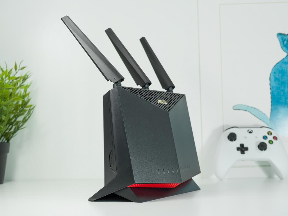 品鸿数码2021新款rt-ax86u高速全千兆双频5700m家用wifi6穿墙游戏加速