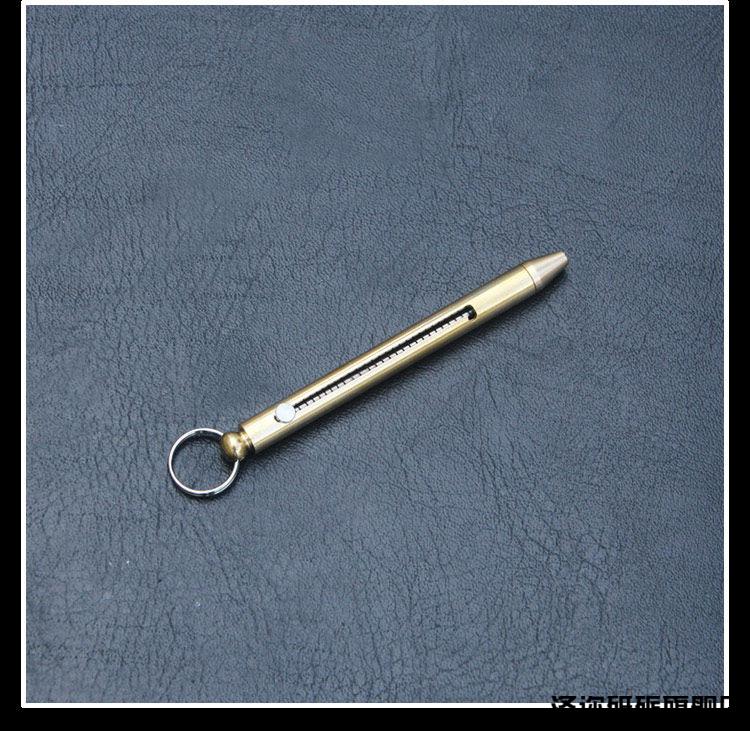 牙签神器钛合金隐藏伸缩防狼暗器便携剔牙神器 防身针户外 伸缩一体化