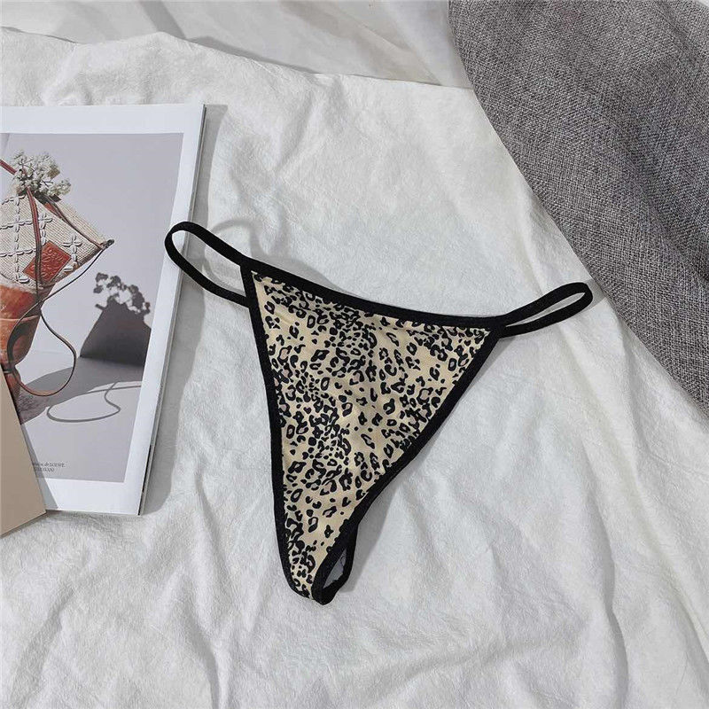 skonwat2条装透明诱惑一根线丁字裤性感女tba低腰比基尼底裤女 肤色