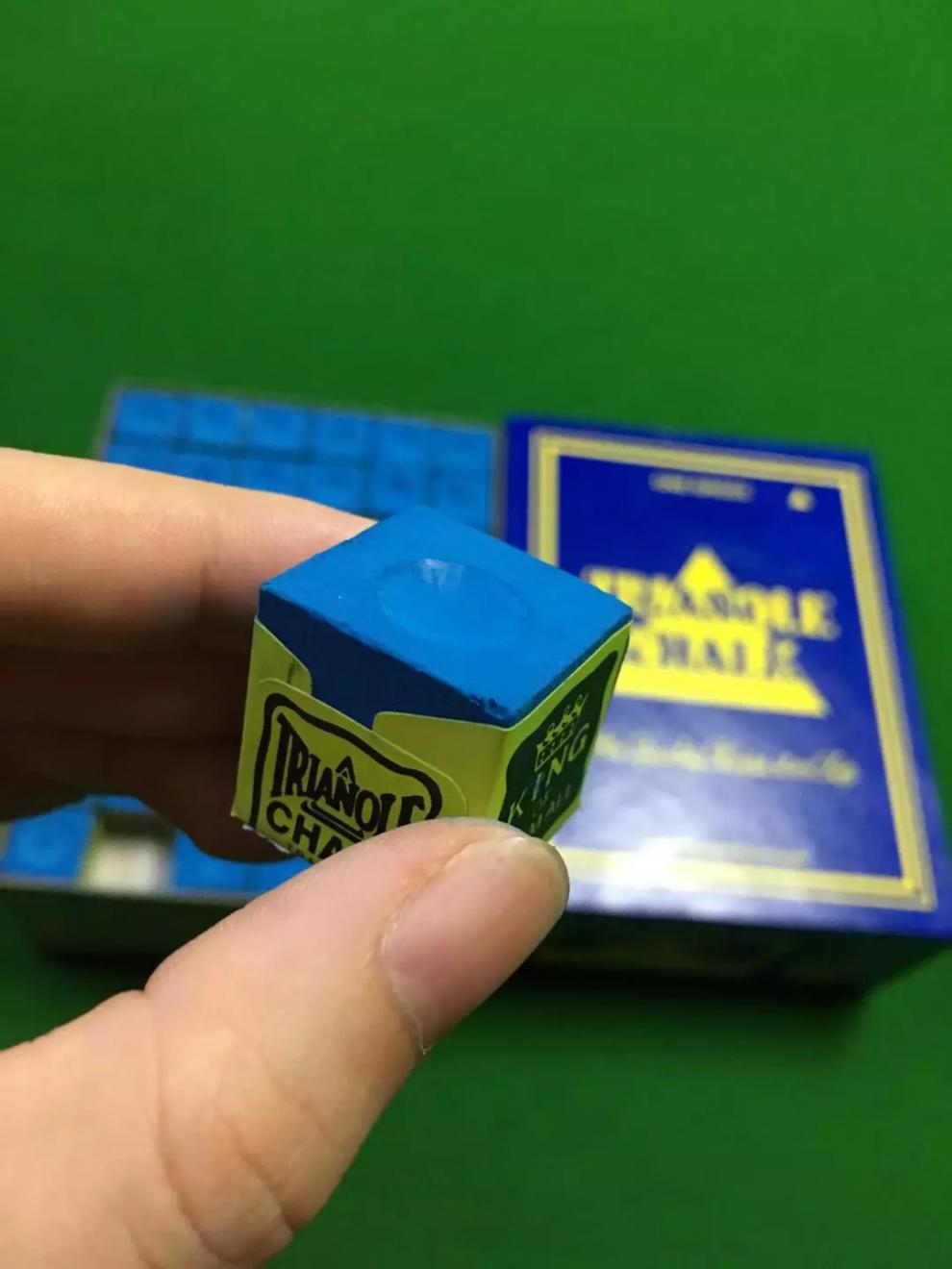 台球巧克粉赵心童同款台球巧克粉巧粉台球杆巧粉桌球擦粉枪头粉壳粉球