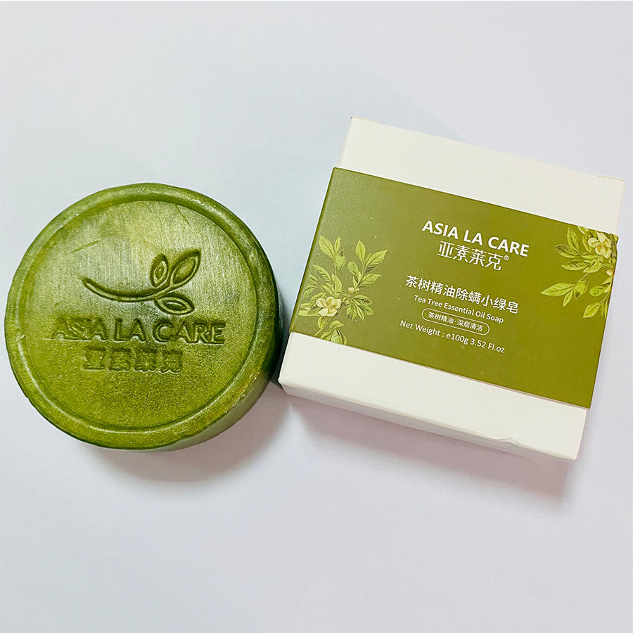 茶树精油皂除螨祛痘去黑头洗脸皂止痒洗澡全身螨虫男女生除螨茶树皂宋