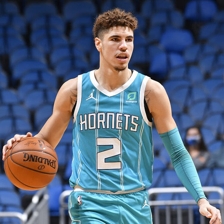 耐克黄蜂队2号拉梅洛鲍尔三球签名运动手环硅胶夜光腕带球侣礼物白色