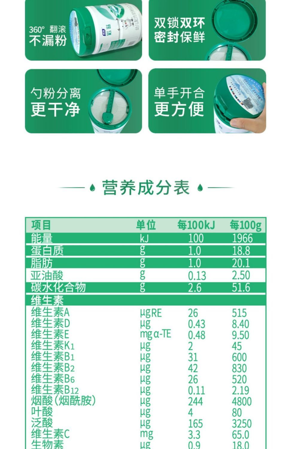 燎原诺滋牦牛奶粉甘肃燎原清真幼儿配方奶粉800g整箱官方 1段整箱6罐