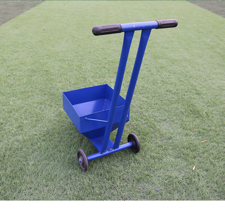 画线神器道路划线车石灰粉工地施工撒灰器撒灰线工具地面画线车蓝色带