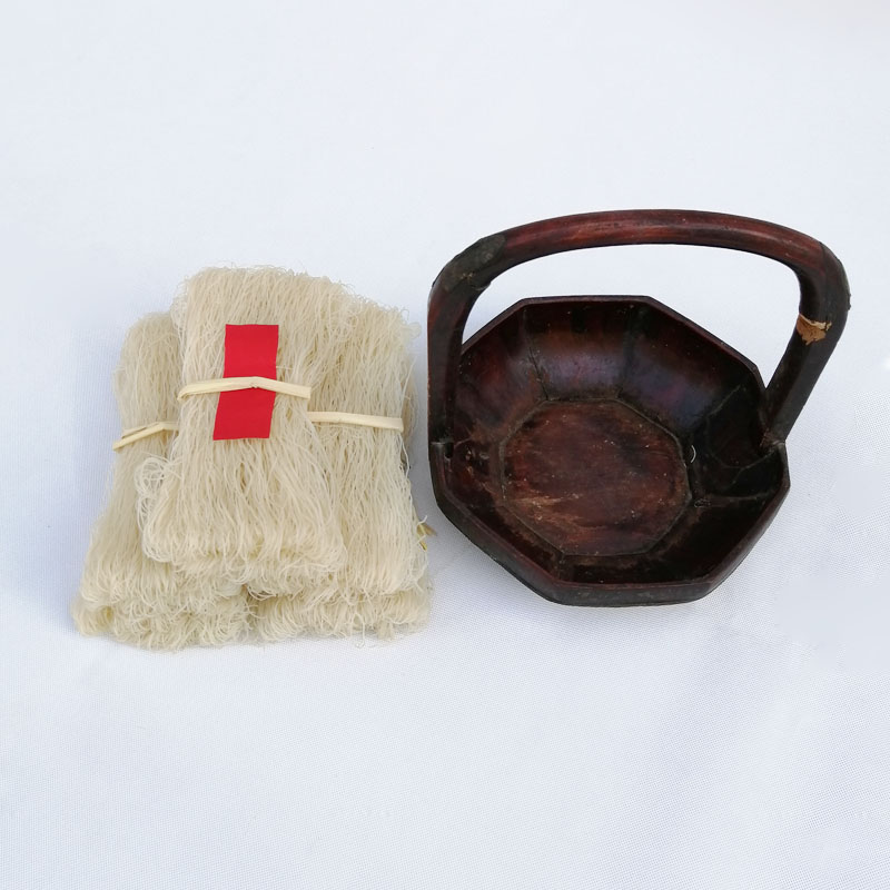 浙江丽水青田特产海溪粉干农传统工艺粉丝米线3斤 丝米线3斤【图片