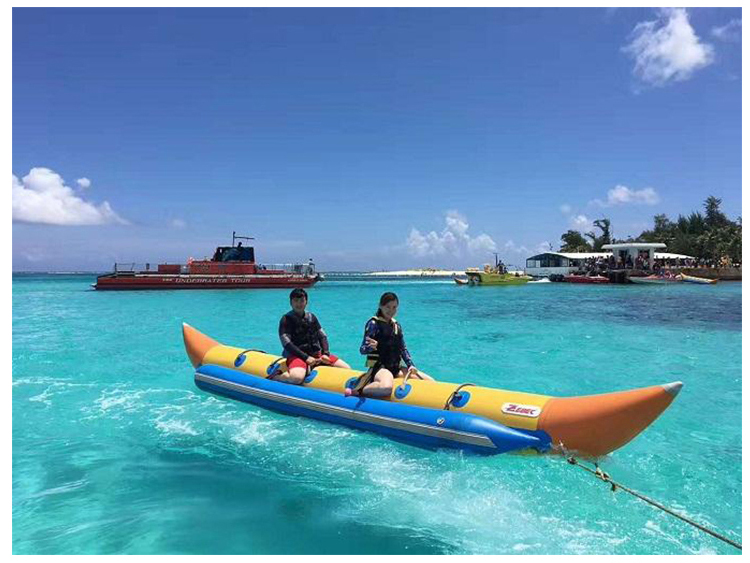 摩托艇 成人快艇充气香蕉船水上大飞鱼橡胶艇海上大型摩托艇冲浪水上