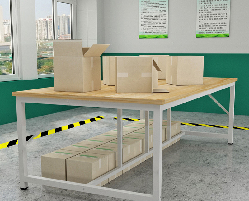 订制工作台大桌子裁剪台打包台车间包装台电子厂流水线操作检验台桌子