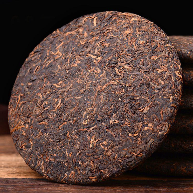 【官方旗舰】云南陈年老普·洱茶 宫廷级熟茶饼茶金芽贡饼茶叶七子饼