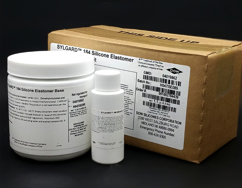 道康宁dc184 pdms聚二甲硅氧烷 道康宁184光学胶 1.1kg