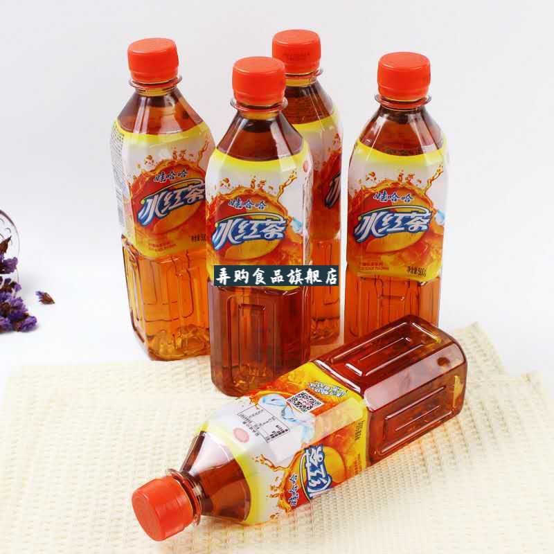 娃哈哈授权店娃哈哈红茶绿茶茶饮料500ml15瓶整箱装红茶