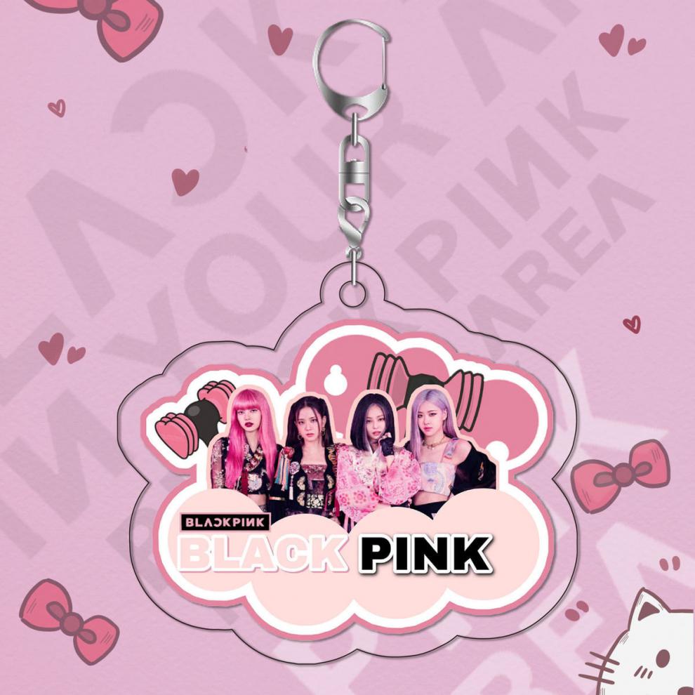 blackpink周边钥匙扣lisa jisoo rose jennie同款应援挂件 jennie钥匙