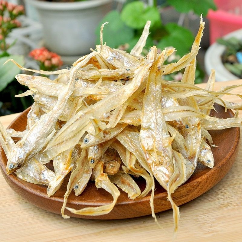 官方旗舰毛刀鱼凤尾鱼干毛刀鱼干小毛刀鱼干淡水无盐干货250克