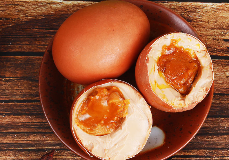 正宗流油麻酱鸡蛋五香沙黄麻将咸鸡蛋腌制出油10 20 30枚装 10枚