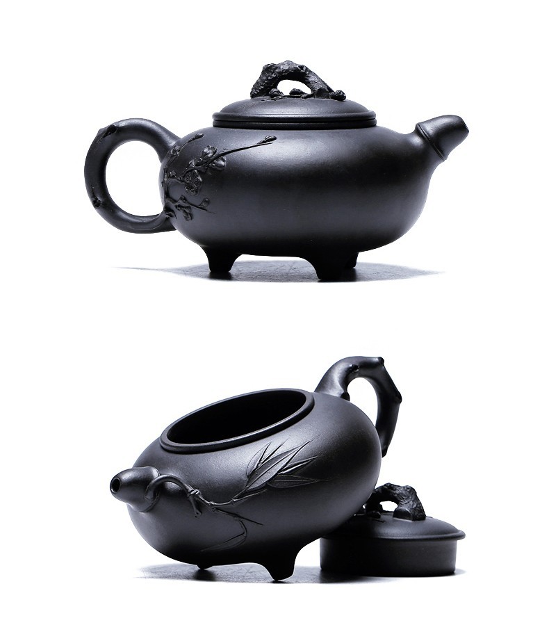 藏壶天下宜兴原矿紫砂壶小容量家用功夫茶具名家戴晨光系列茶壶卧虎