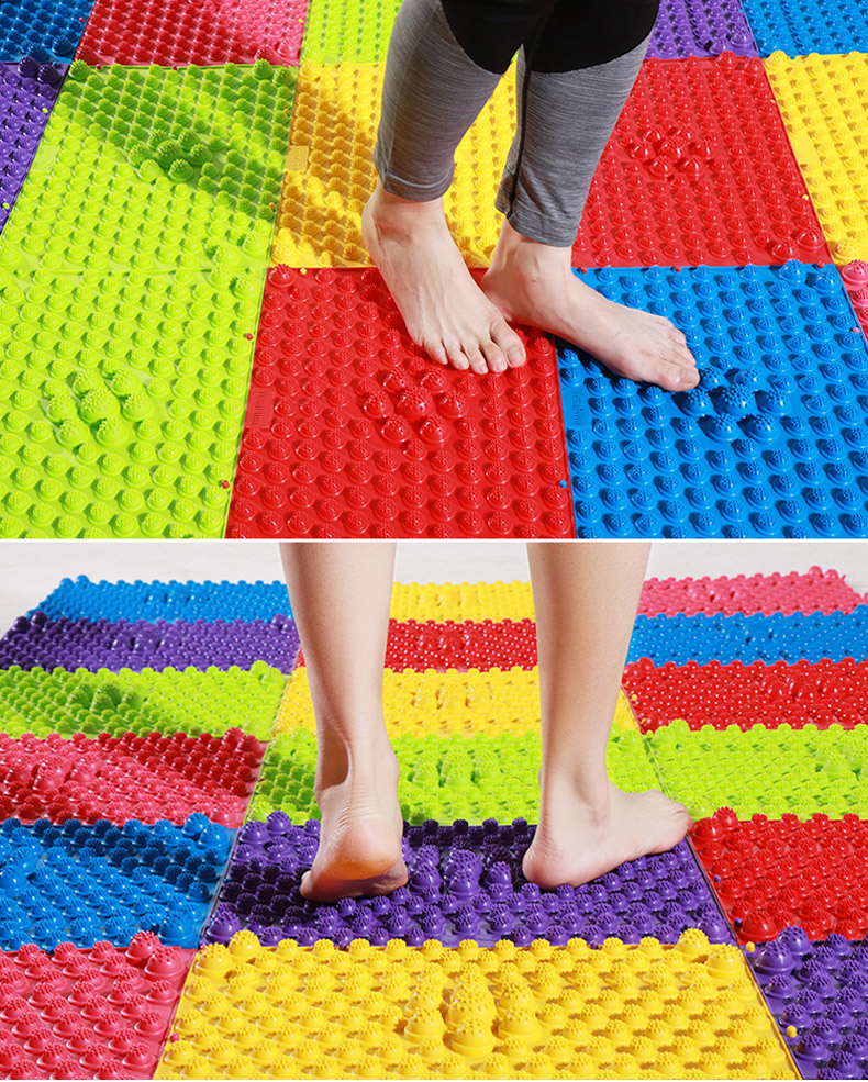 指奔跑吧同款指压板 压板足底按摩脚垫家用穴位超痛版结婚整蛊儿童