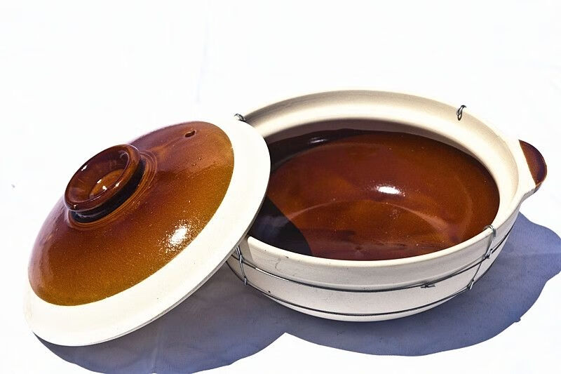 传统土砂锅绑铁丝打边炉鱼头炖锅煲仔饭砂锅黄焖鸡米饭耐高温碳炉 1.