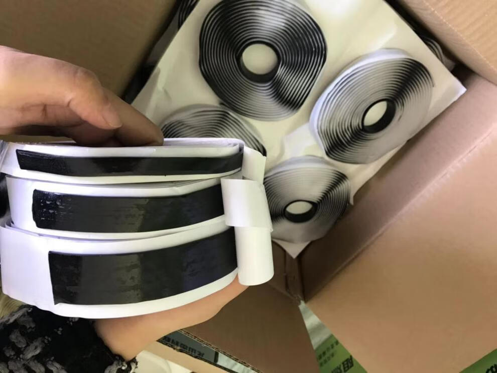 9501阻燃密封胶带胶条空调法兰烟道接口通风管道8501密封胶带 9501